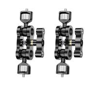 Dxoniislh 2X TM-5 Articulating Magic Arm with Dual Ball for Tripod Phone Clip 1/4inch Screw