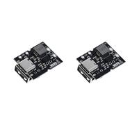 Dxoniislh 2X Type-C USB 5V 2A Boost Converter Step-Up Power Module Lithium Battery Charging Protection Board,with Welding