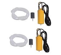 Dxoniislh 2X USB Mini Aeration Pump Air Pump Aquarium Aerator Ultra Quiet Mini Fish Tank Go Fishing Oxygen Pump -Yellow