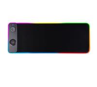 Dxoniislh 3-in-1 Magnetic Wireless Charging Mouse Pad Office Desk Pad Wireless Charging Luminous Mouse Pad Gaming Mousepad
