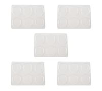 Dxoniislh 30Pcs/Set Snare Drum Mute Pad Drum Damper Gel Pads Snare Drum Muffler Mute Transparent Percussion Instrument