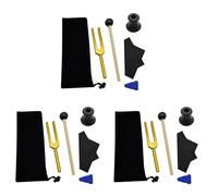 Dxoniislh 3X F 963HZ Tuning Fork Set, Tuning Fork for Healing Chakra, Sound Therapy, Keep Body, Mind and Spirit in Perfect Harmony