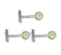 Dxoniislh 3X Nurse Doctor Brooch Pocket Fob Pendant Quartz Watch New