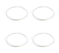 Dxoniislh 4pcs 2 Meters PTFE PTFE Bowden Tube (4.0mm OD/2.0mm ID) 1.75mm Filament for 3D Printer