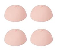 Dxoniislh 4X 3D Tattoo Areola Practicing Skin Silicone Fake Breasts Chest Pleural Practice Mould for Beginners Permanent Makeup