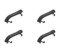 Dxoniislh 4X New 4/4 Black Violin Shoulder Rest Fully Adjustable for Both Height and Angle