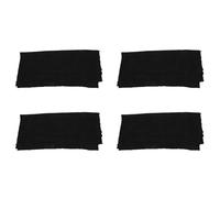 Dxoniislh 4X Speaker Grill Cloth Stereo Gille Fabric Speaker Radio Mesh Cloth 1.7Mx0.5M Black