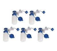 Dxoniislh 5X Milk Sampling Bottle,200Ml Sampling Bottle Sampler Cow Milk Liquid Sampling Bottle Milk Container