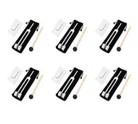 Dxoniislh 6X 128 Hz Tuning Fork Weighted Bio-Acoustic Tuning Fork for Therapy 128 Hz Acoustic Slider Tuning Fork