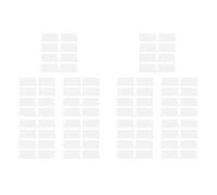 Dxoniislh 80PCS 140x200mm SLA/LCD FEP Film 0.15-0.2mm Thickness for Photon Resin DLP 3D Printer