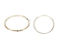 Dxoniislh 8FT Acoustic Guitar 2.2mm Guitar Brass Fret Wire & 8Ft Golden Copper Fret Wire for Mandolin Banjo Guitar 1.5mm