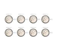 Dxoniislh 8X NH35 Movement Day Date Set High Accuracy Automatic Mechanical Watch Wrist with Movement Watch Steel Stem