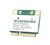 Dxoniislh BE200 WiFi 7 Card BE200HMW for Bluetooth 5.4 Tri Band 2.4G/5G/6GHz Wireless Network Adapter for PC Windows10/11 WiFi6E