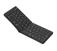 Dxoniislh Foldable Bluetooth Keyboard, Universal Folding Keyboard for Mobile Phones and Tablets, Can Easily Switch Up to 3 Devices
