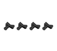 Dxoniislh Microphone Clip - Clothespin Style Universal Microphone Stand Musical Instrument Accessories - 4-Pack
