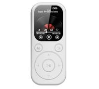 Dxoniislh New MP3 Bluetooth Player Fast Charging 5.4 Bluetooth Version Expandable Memory Card Music Player FM Recording E-Book B