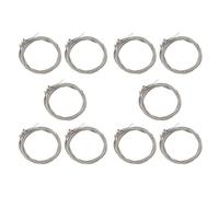 Dxoniislh Set of 40 Steel Strings for 4 String Bass Guitar