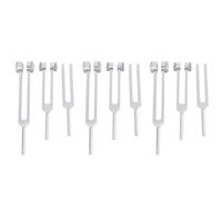 Dxoniislh Set of 9 Pcs Aluminum Sensory Tuning Forks C 128 256 512