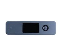 Dxoniislh Solid State Disk Box M-Key B +M Key Portable SSD Case Fingerprint Encrypted External Enclosure Box for 2230 2280 SSD