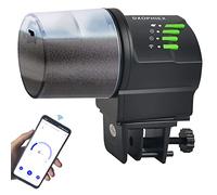 DXOPHIEX WiFi Fish Feeder Automatic Fish Feeder Automatic Dispenser Vacation Fish Feeder for Aquarium and Turtle Tank with Fish Feeding Ring