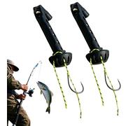 DXPETA 2 Pcs Fly Fishing Accessories, Magnetic Fly Threader for Fly Tying Materials and Tools, Fishing Hook Tying Tool with Fishing Flies and Leader, Compact Design for Anglers