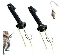 DXPETA 2 Pcs Magnetic Fly Threader, Fishing Accessories for Fly Fishing, Easily Rig Small Flies and Tippet on Water, Fishing Tools for Anglers with Vision Challenges and Quick Fly Changes