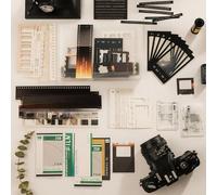 DXPETA 94-Piece Journaling Supplies, Scrapbook Kit with Vintage Stickers and Paper, Scrapbook Accessories for DIY Crafts, Junk Journals, and Memory Keeping