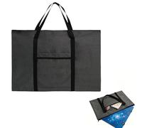 DXPETA Art Portfolio Case A3, Art Bags for Artists, Arts Folder Carry Case for Arts Students and Professionals, Secure Document Transport and Outdoor Sketching, 56 x 36 cm Grey