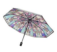 DXPETA Clear Umbrella, Transparent Wedding Umbrellas for Women, Automatic Opening and Closing Design, Fashionable Dome Style for Daily Commutes and Outdoor Events, Compact Travel Companion