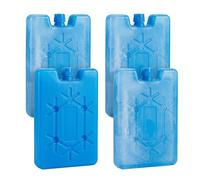 DXPETA Freezer Blocks, Ice Packs for Cool Box, Ice Blocks for Cool Bags, Lunch Box Ice Pack, Freezer Blocks for Cool Bags, Reusable Cold Gel Pads, Set of Four Blue Plum Design Insulated Lunch Bags