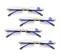 DXPETA Vision Sync Multifocal Glasses With Smart Zoom Reading Feature, Self Adjusting Glasses For Near And Far Vision, Autofocus Glasses For Men, With Anti Blue Light For D
