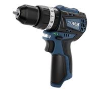 DXPULSE 12V Brushless Combi Drill Bare Unit, Cordless Drill Driver with Hammer Function, 10mm Metal Chuck, 21+3 Torque Settings, 2-Speed Gearbox, LED Light - DX12 Interchange System