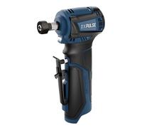 DXPULSE 12V Brushless Right Angle Die Grinder Bare Unit, Compact Cordless 90° Grinder, 4-Speed Adjustable, Variable Speed Trigger, LED Light - DX12 Interchange System