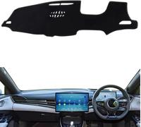 DXQxue Car Dashboard Dash Cover for BYD Seal 2024,Black Dash Mat Cover Car Accessories Interior Black Silicone Suede