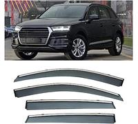 DXQxue Car Wind Deflectors for Audi Q7 2016-2021, Keep Your Car Ventilated in Rain Reduce Turbulence