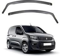 DXQxue Car Wind Deflectors for Peugeot Partner MK3 2019, Keep Your Car Ventilated in Rain Reduce Turbulence