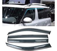 DXQxue Car Wind Deflectors for Skoda Yeti 5L 2009-2017, Keep Your Car Ventilated in Rain Reduce Turbulence