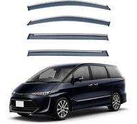 DXQxue Car Wind Deflectors for Toyota Estima MK3-XR50 2006-2019, Keep Your Car Ventilated in Rain Reduce Turbulence