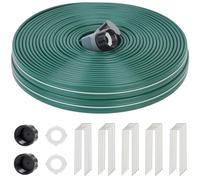 DXront Sprinkler Soaker Hose 75ft for Garden Lawn, Watering Hose with Holes, High-Efficiency Water-Saving Garden Irrigation System, Drip Hose Sprinkler