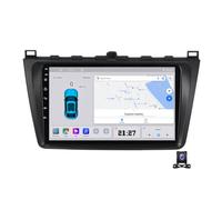 DXSYGMBN 2+32G Octa Core Android 14 Car Radio Stereo for Mazda 6 2008~2012 9 Inch Touchscreen Multimedia with Navigation, BT, Wireless Carplay Android Auto, 1080P Backup Camera,C20 Pro