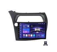 DXSYGMBN 9In Android 13 Car Stereo Multimedia GPS Navigation for Civic 2006~2011 Car Radio MP5 Player with 4G/Wifi/USB/FM/RDS/DSP/Carplay/Android Auto+AHD Backup Camera,LHD,8 Core M400S 4G+64G