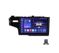 DXSYGMBN Double Din Android 13 Car Stereo Radio for Jazz Fit 2014~2020 9 Inch Touchscreen Multimedia with Navigation MP5 Player, DSP RDS FM, Carplay/Android Auto,LHD,8 Core M600S 6G+128G