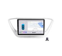 DXSYGMBN Wireless Carplay Screen for Car & Android Auto Head Unit Compatible with Hyundai Verna 2017~2018 Android 14 Car Stereo 9 Inch Touchscreen with Backup Camera Navigation 4G RDS,C20 Pro