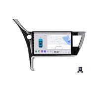 DXSYGMBN Wireless Carplay Screen for Car & Android Auto Head Unit Compatible with Toyota Corolla 2017~2019 Android 14 Car Stereo 9 Inch Touchscreen with Backup Camera Navigation 4G RDS,C20 Pro