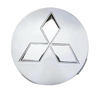 DXTYHB 4pcs Car Hub Centre Caps for Mitsubishi Outlander 2012-2015, Waterproof Hubcaps DustProof Rims Badge Wheel Center Caps Exterior Decoration Accessories,B-60mm