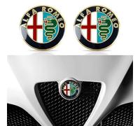 DXTYHB Car Emblem for Alfa Romeo Giulietta 2015-2020, Logo Automotive Front and Rear 3D Badge Car Decoration Styling Accessories Emblem Badge Replacement