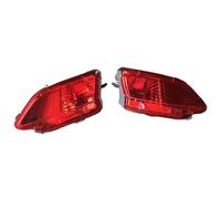 DXURFIPG 1pair Rear Bumper Light For Toyota For RAV4 2013 2014 2015 Rear Bumper Fog Lamp Reflector Signal Tail Brake Light No Bulb