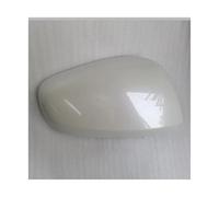 DXURFIPG Car Replacement Accessories Rearview Mirror Cover Case Shell For For Kadjar 2016 2017 2018 2019 Wing Mirror Cover Cap(R Pearl White)