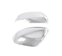 DXURFIPG Car Side Mirror Caps Cover For Mitsubishi For Pajero Sport QF 2020 2021 2022 2Pcs Side Rearveiw Mirror Cover Trim Replacement Accessories Wing Mirror Cover Cap(Chrome)