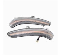 DXURFIPG Rearview Mirror Turn Lamp For Citroen C3 C4 Dynamic LED Side Mirror Blinker Lights Sequential Turn Signal Indicator Lamps 2PCS Side Mirror Indicator(Dynamic Crystal)